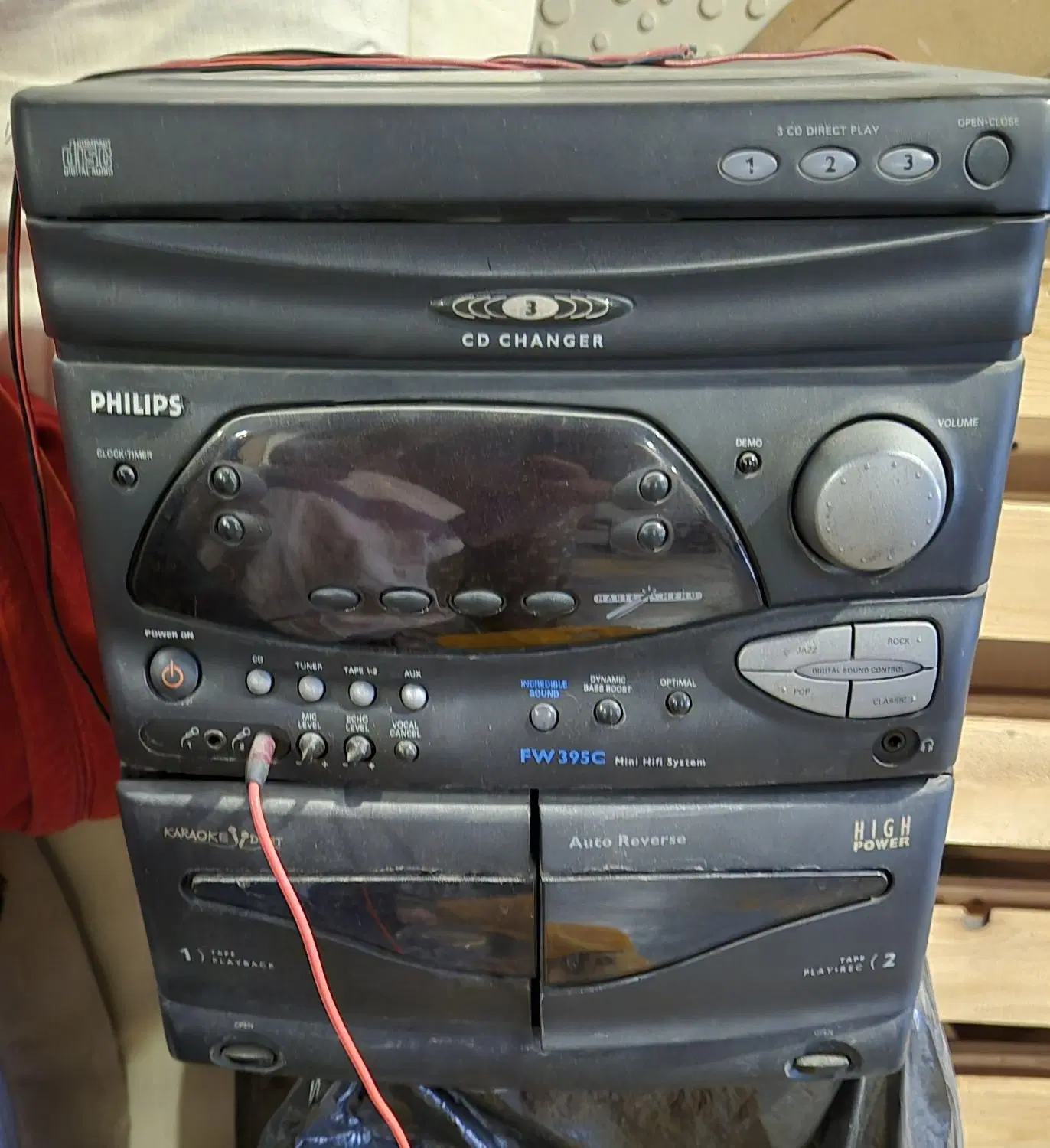 Philips FW395C Mini Hi-Fi System قدیمی|سیستم صوتی خانگی|کرج, فاز ۱ مهرشهر|دیوار