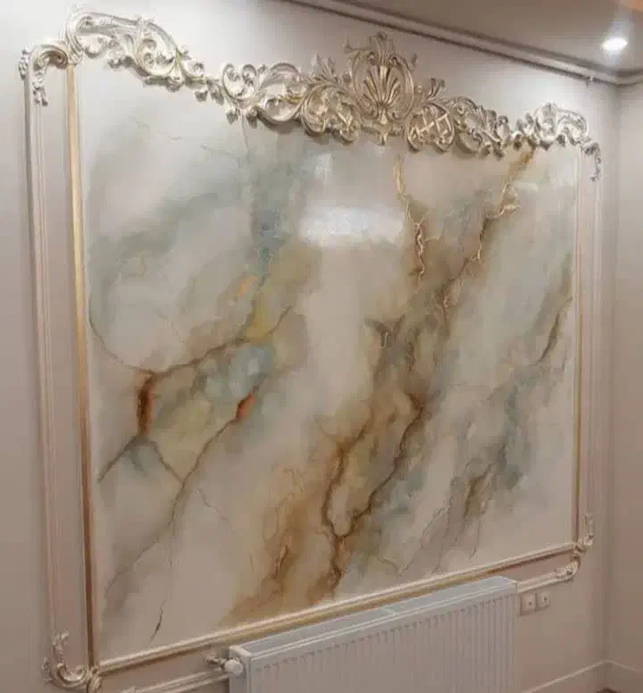 ورق طلا طرح سنگ ابروباد میکروسمنت طرح آجر پتینه|خدمات پیشه و مهارت|تهران, فدک|دیوار