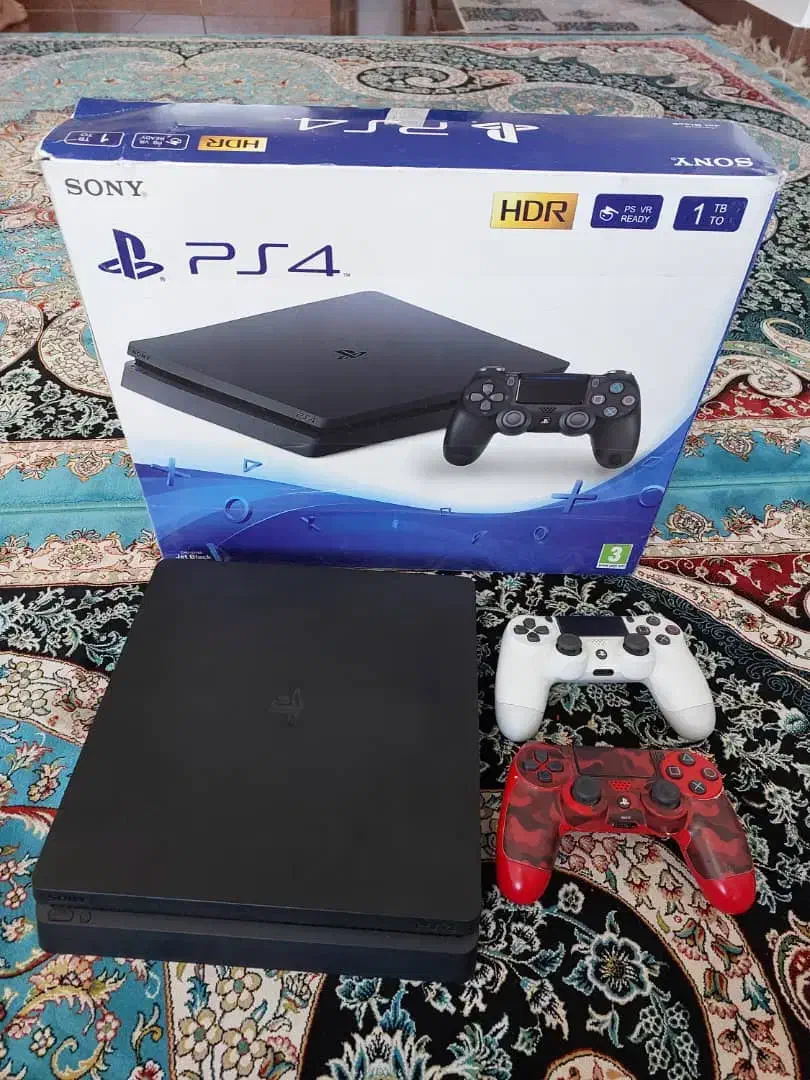 ps4 slim 1tra|کنسول، بازی ویدئویی و آنلاین|مهاباد (آذربایجان غربی), |دیوار