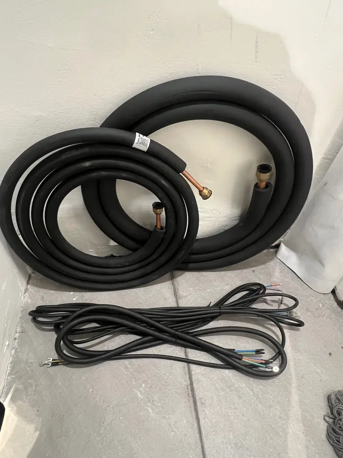 لوله مسی کولر گازی|کولر گازی و فن‌کوئل|ری, سرتخت|دیوار