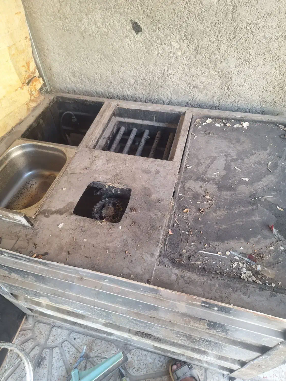 دستگاه ف فلافل همبرگرد وه پیتزاوکباب پزوسرخ کن|کافی‌شاپ و رستوران|بیستون, |دیوار