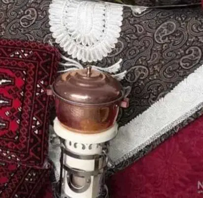 چراغ|کلکسیون اشیاء عتیقه|سمنان, |دیوار