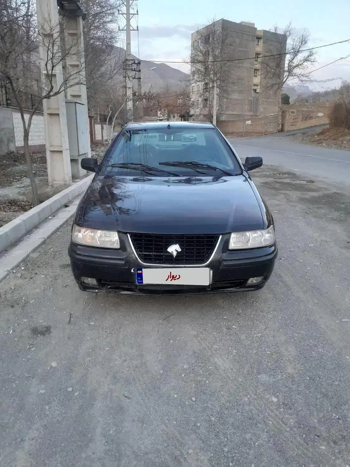 سمند مشکی|خودرو سواری و وانت|کرج, اسدآباد|دیوار