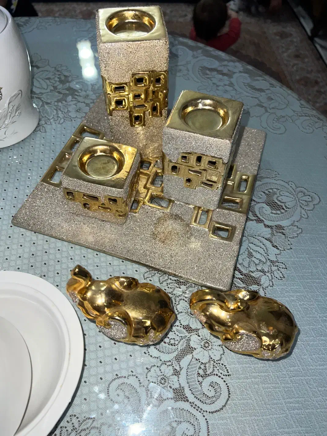 جا شمعی دکوری|صنایع دستی و سایر لوازم تزئینی|ری, تقی آباد|دیوار