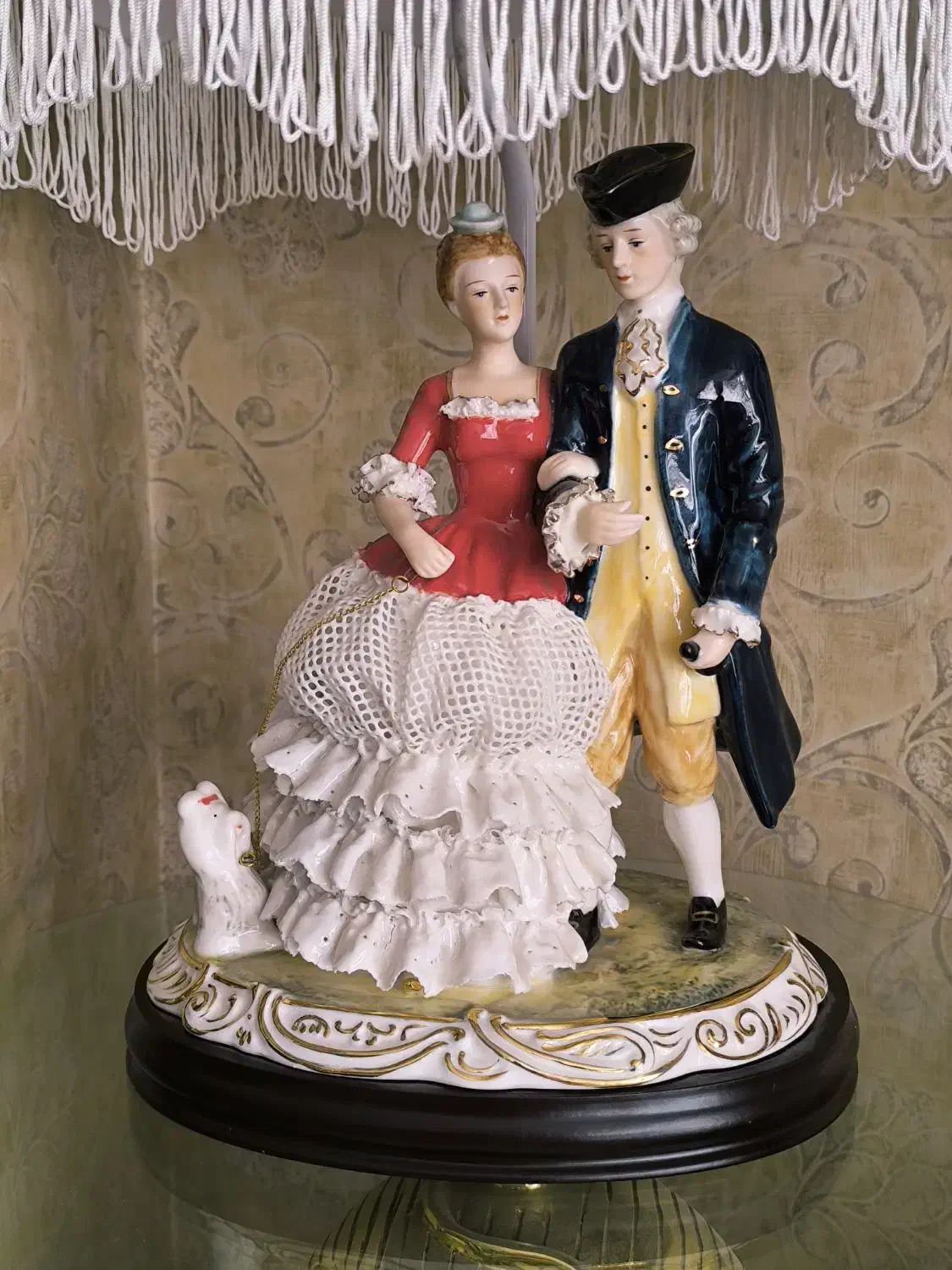 مجسمه آباژور چینی آنتیک|مجسمه، تندیس، ماکت|تهران, شهرک آتی شهر|دیوار