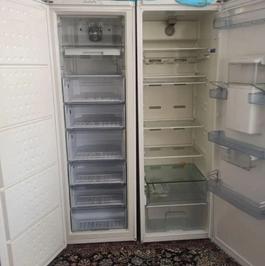 یخچال و فریزر دوقلو بکو سری اول|یخچال و فریزر|نجفآباد, حومه نجف آباد|دیوار