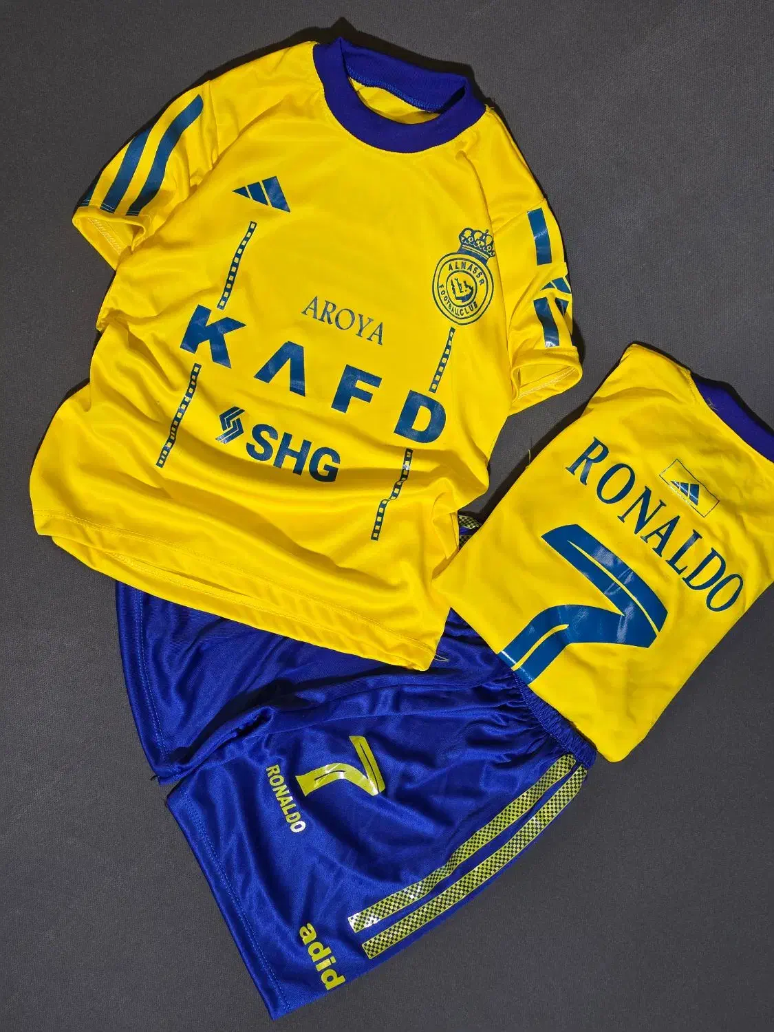 کیت النصر رونالدو ۵۰ تا ۶۵|کفش و لباس بچه|تهران, شمیران‌نو|دیوار