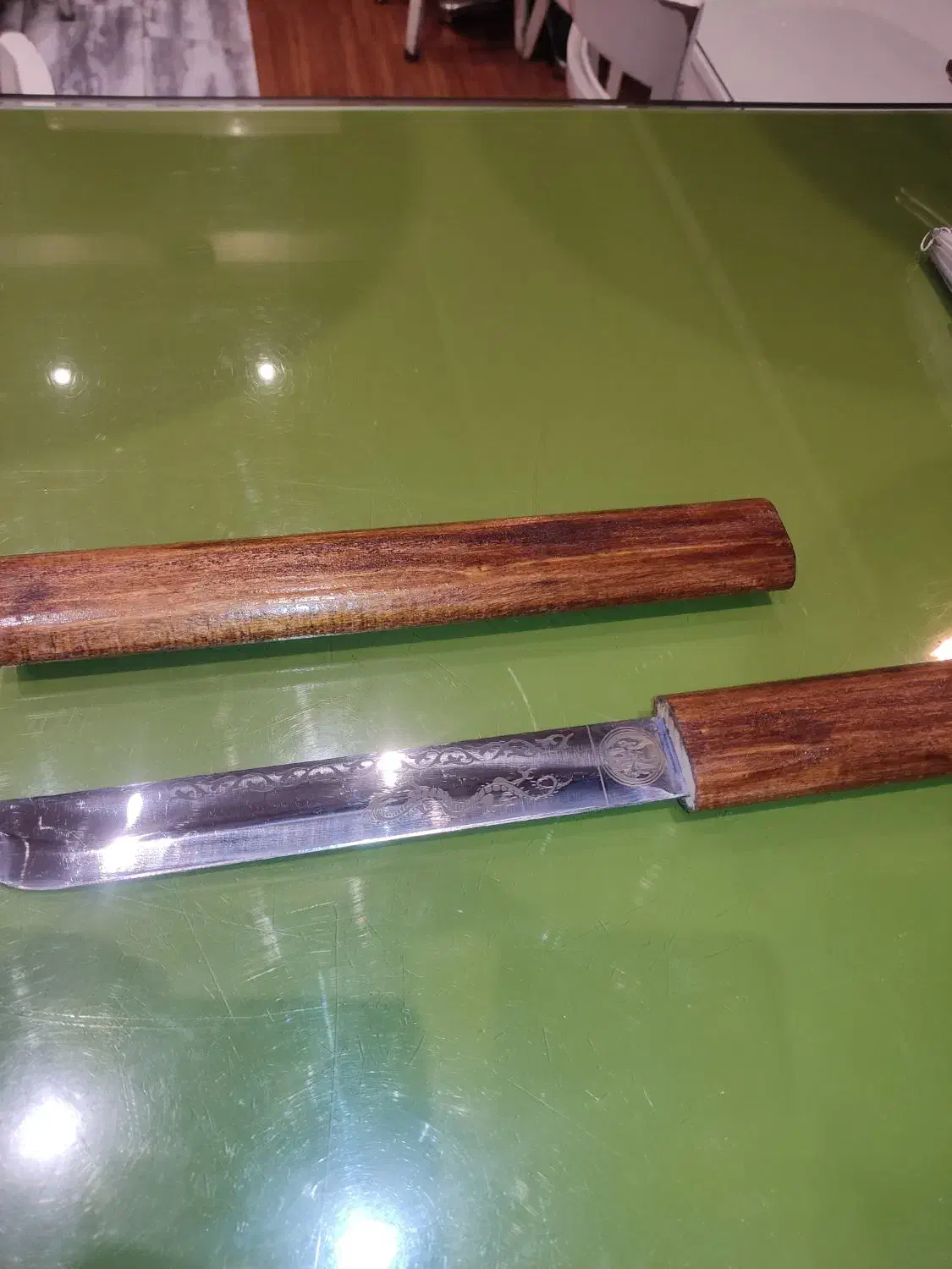 چاقو تانتو ژاپنی|کلکسیون اشیاء عتیقه|تهران, مرزداران|دیوار