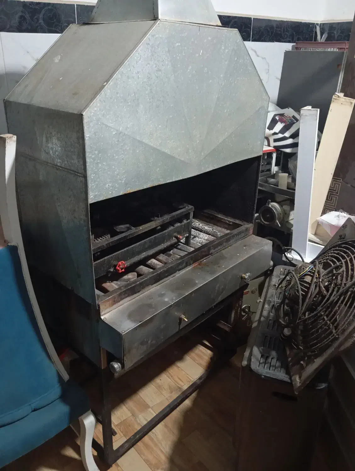 کباب پز گازی دو شعله|اجاق گاز و لوازم برقی پختوپز|پلدشت, |دیوار