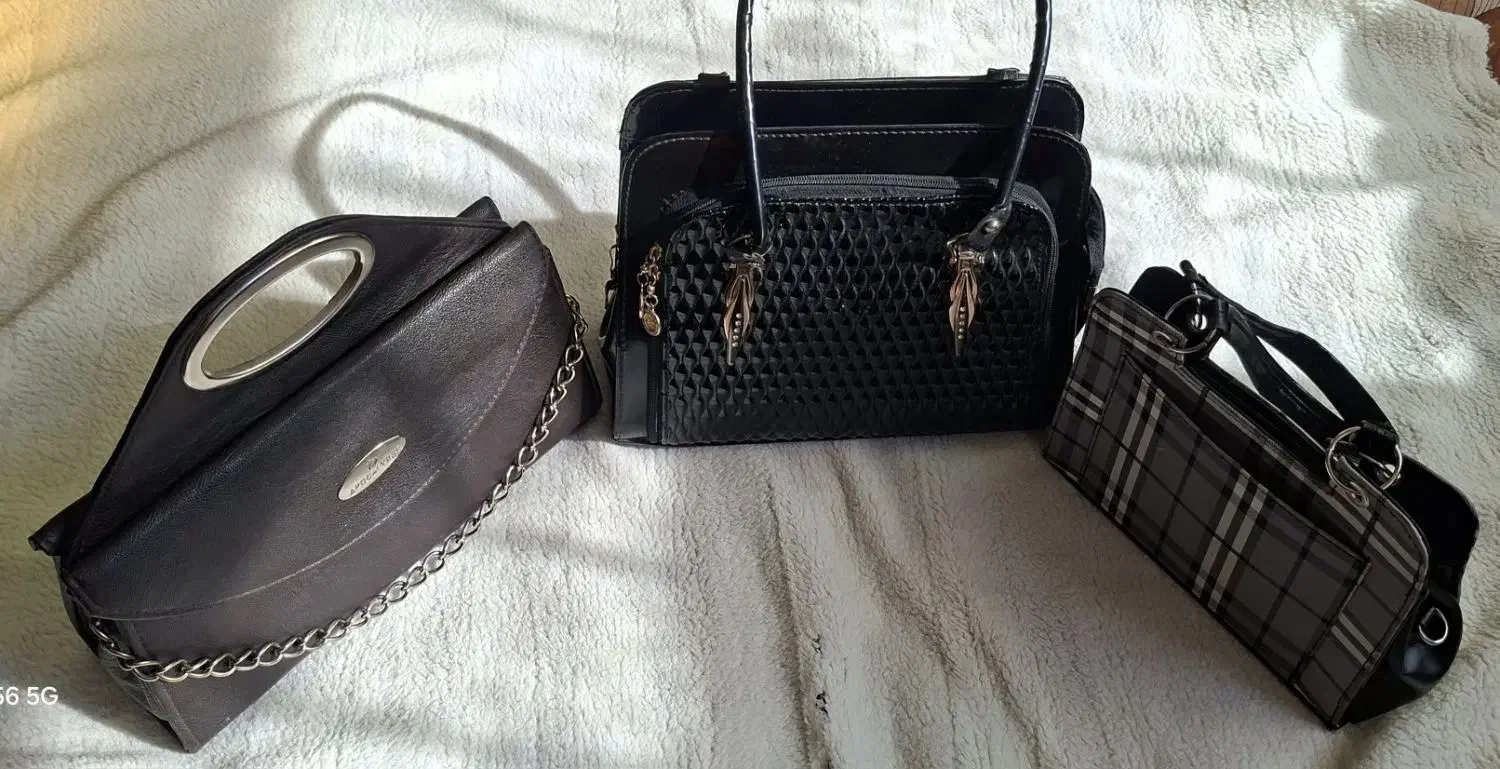 ۳ تا کیف باهم ۲۵۰ تومن|کیف، کفش، کمربند|تبریز, |دیوار