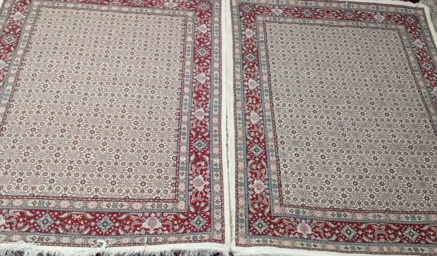 جفت فرش دستبافت|فرش|بیرجند, |دیوار