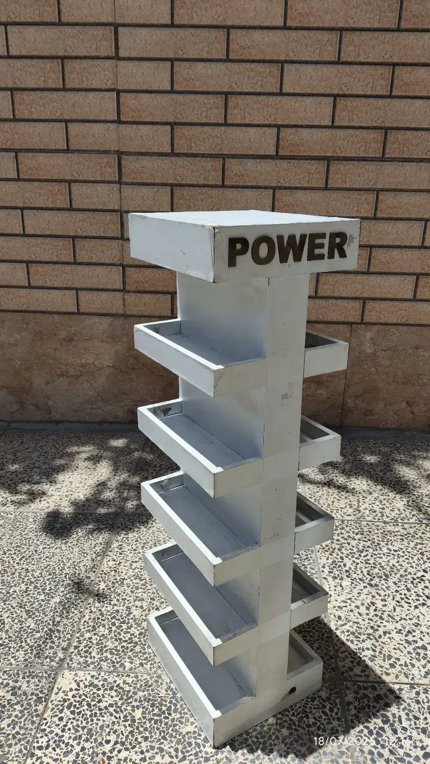 سه عدد قفسه|کتابخانه، شلف، قفسه‌های دیواری|لنجان, |دیوار