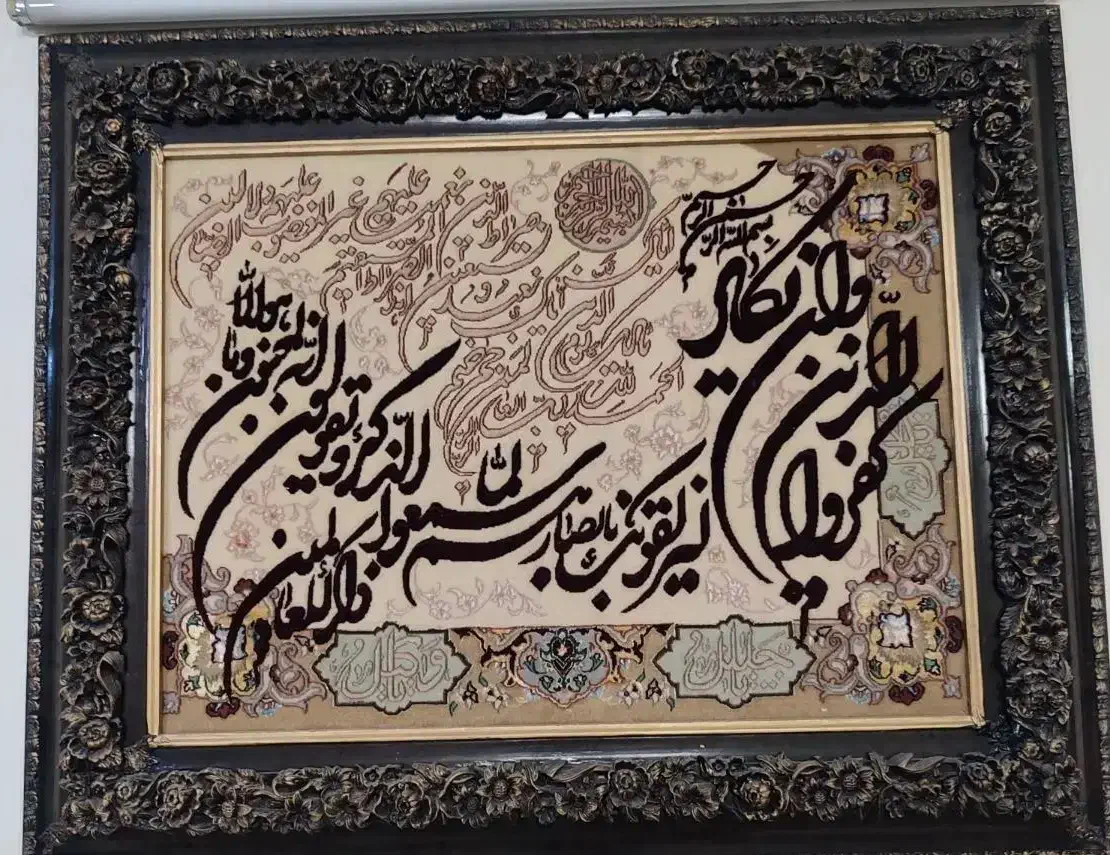 تابلوفرش دستبافت|تابلو فرش|اصفهان, سروستان|دیوار