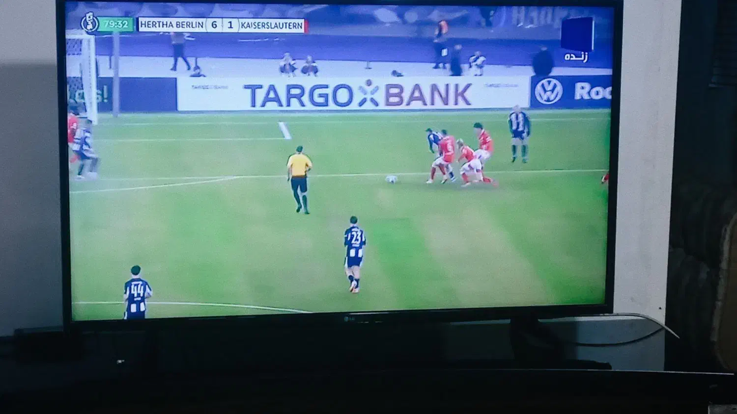 تلویزیون ال ای دی ال جی ۴۹اینچ دارای کارتون|تلویزیون و پروژکتور|اسلامآباد غرب, |دیوار