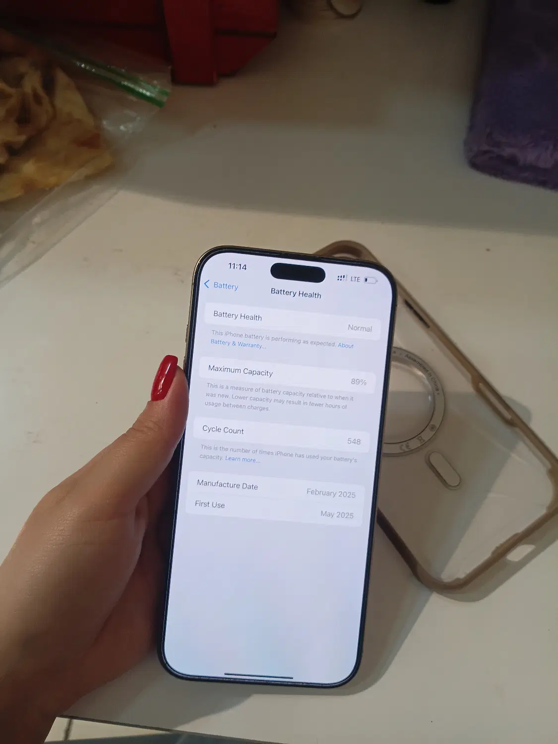 iPhone 16 promax 265 zaa|موبایل|مشهد, آبکوه|دیوار