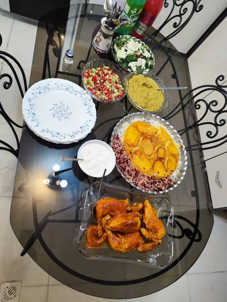 میز شیشه ای فرفوژه|میز و صندلی غذاخوری|مبارکه, |دیوار
