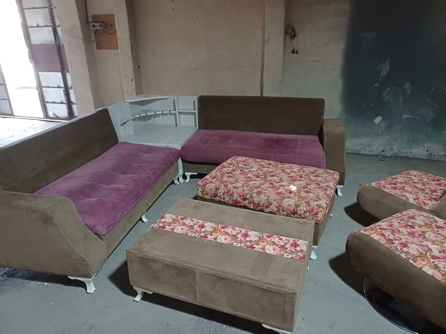 مبل راحتی ۸ نفره|مبلمان خانگی و میز عسلی|صفادشت, |دیوار