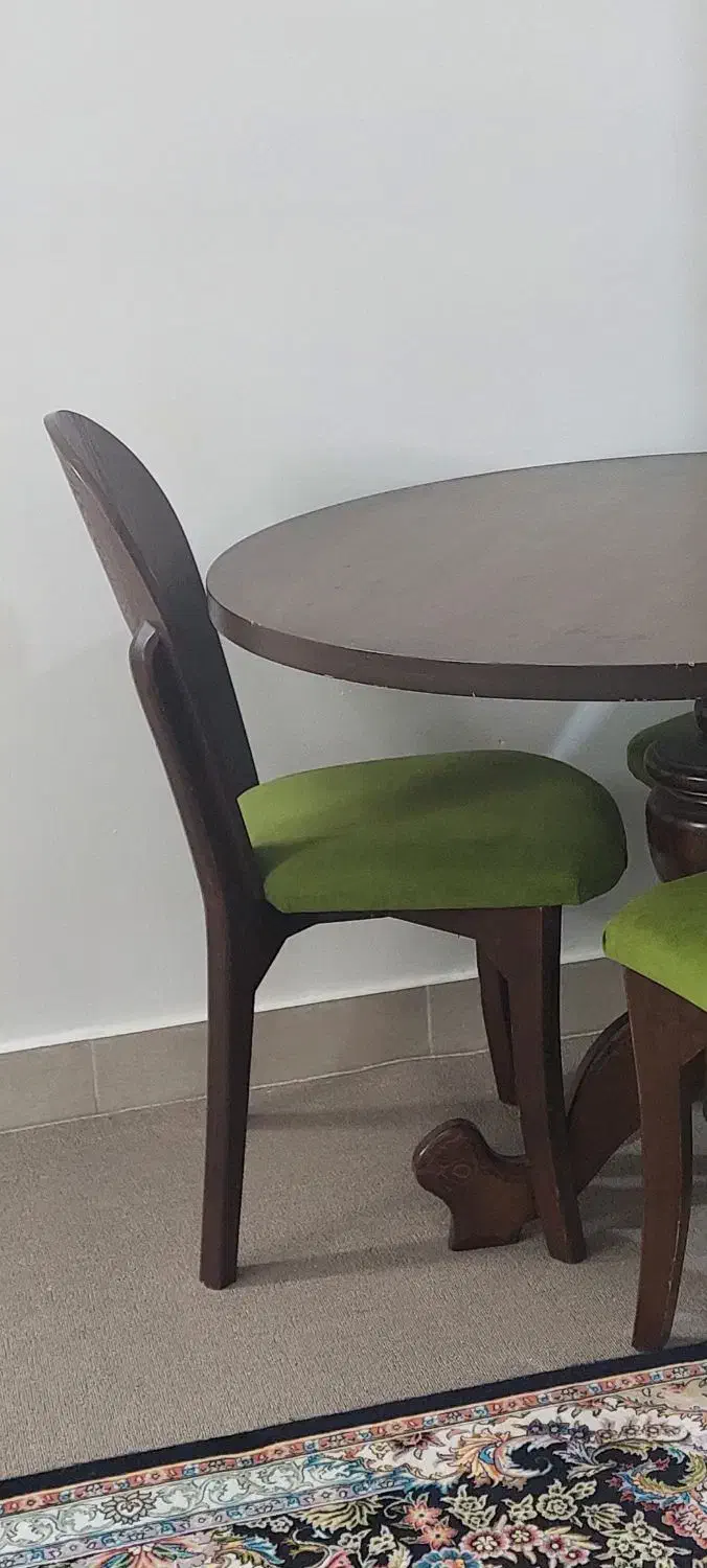 میز نهارخوری+ ۴ صندلی|میز و صندلی غذاخوری|بابل, |دیوار