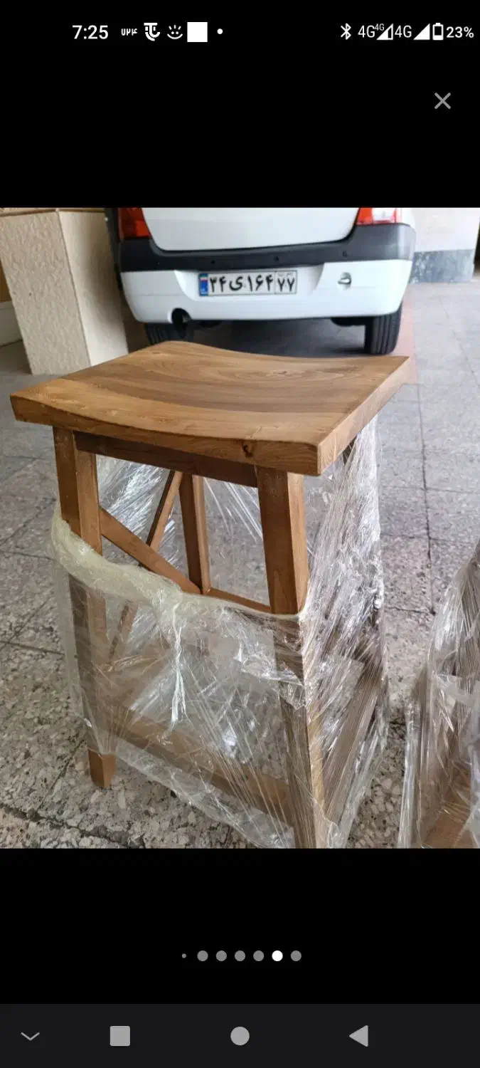 صندلی اپنی روستیک، از چوب گردو،روس .کاملا نو|صندلی و نیمکت|تهران, آبشار تهران (دریاچه)|دیوار