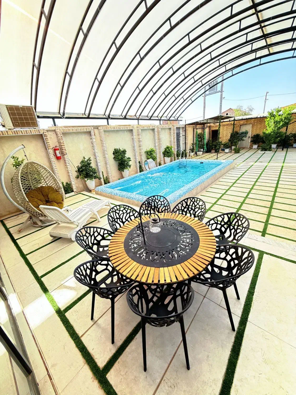 باغ ویلای استخردارمروارید۲ کاشان|اجارهٔ کوتاهمدت ویلا و باغ|کاشان, شهدا|دیوار