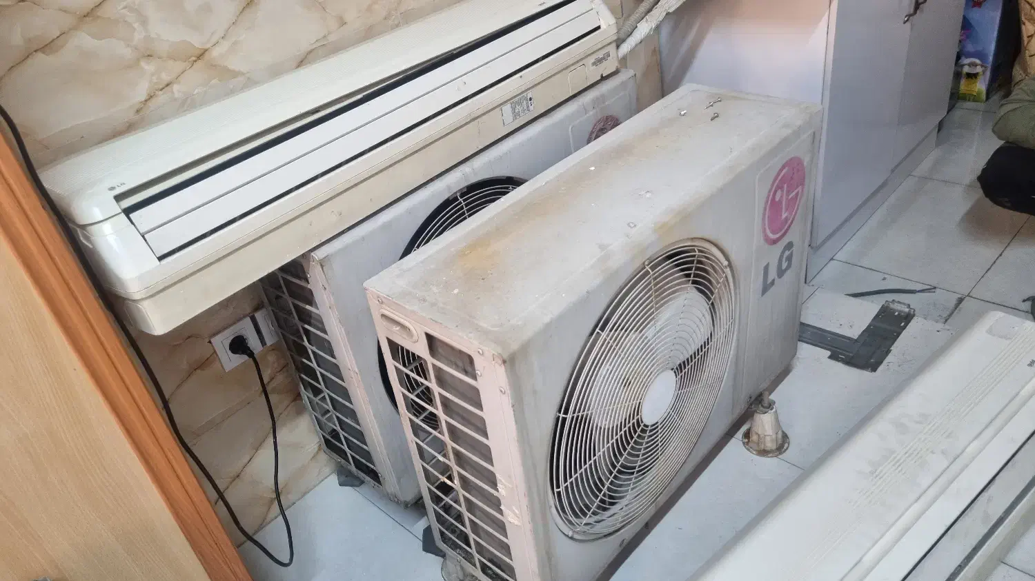 کولرگازی ال جی گلد 27000|کولر گازی و فن‌کوئل|قرچک, مهدیه|دیوار