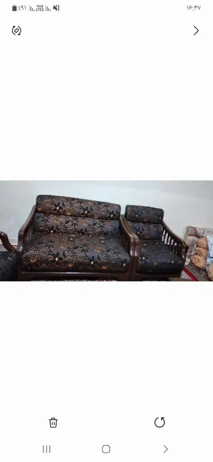 مبلمان ۵ نفره|مبلمان خانگی و میز عسلی|مسجد سلیمان, |دیوار