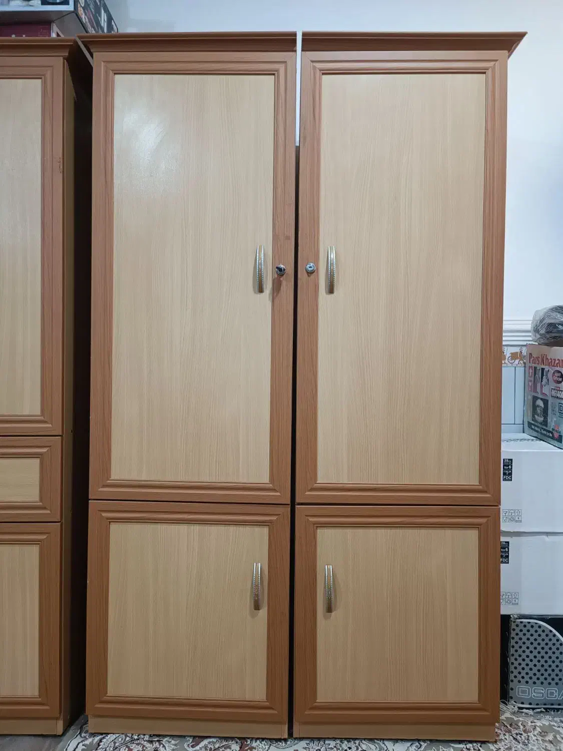 کمد سه تیکه|جاکفشی، کمد، دراور|برازجان, |دیوار