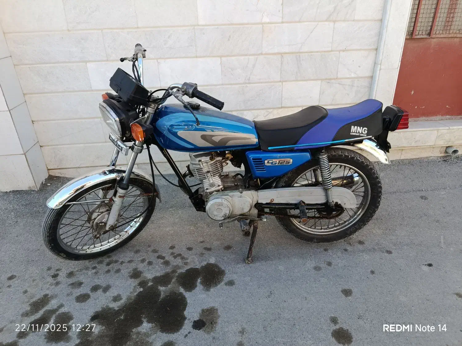 موتور مزایده|موتورسیکلت|بندر ترکمن, |دیوار