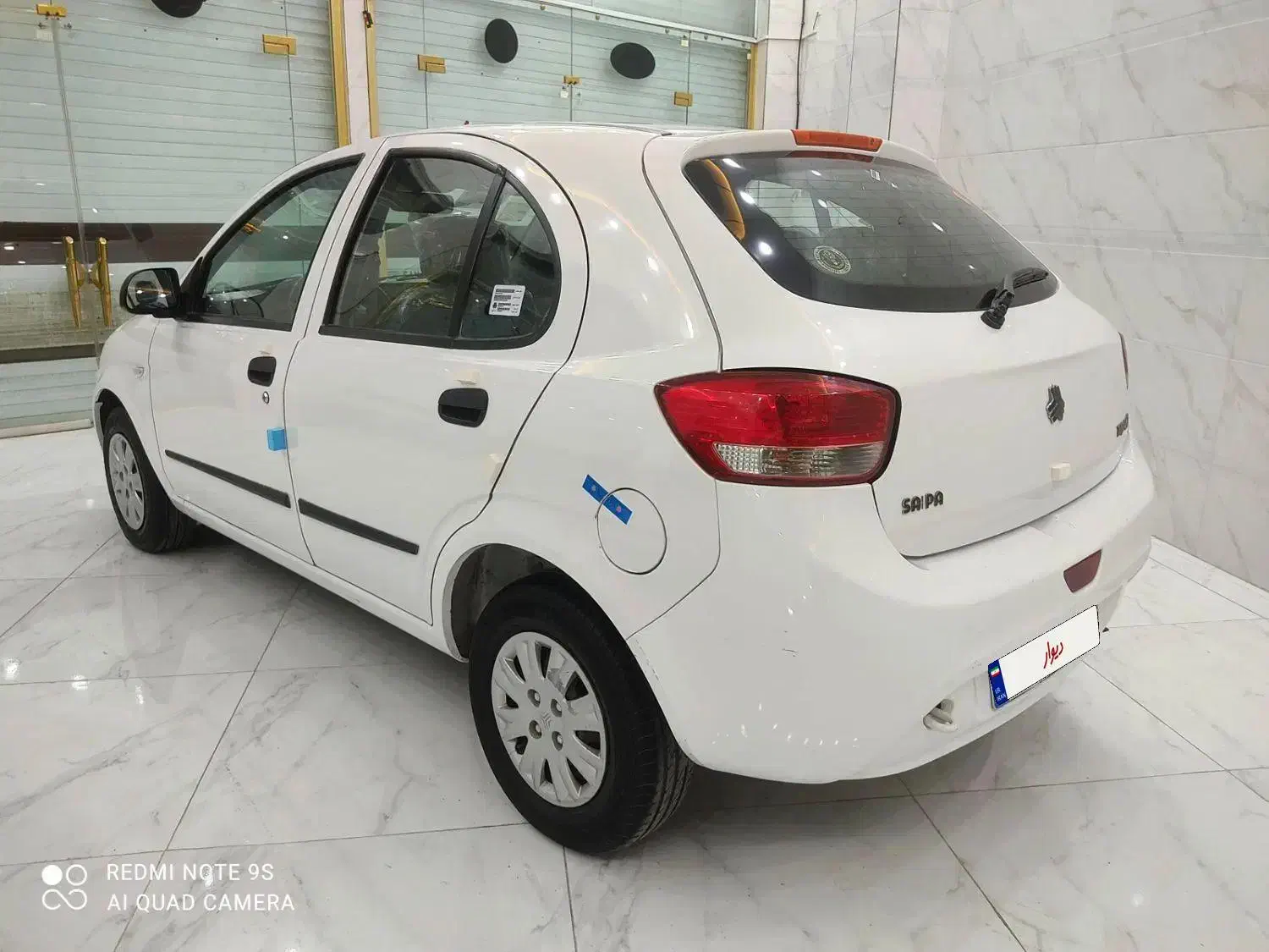 تیبا دو مدل ۹۶ بی رنگ درجه یک|خودرو سواری و وانت|سنندج, |دیوار