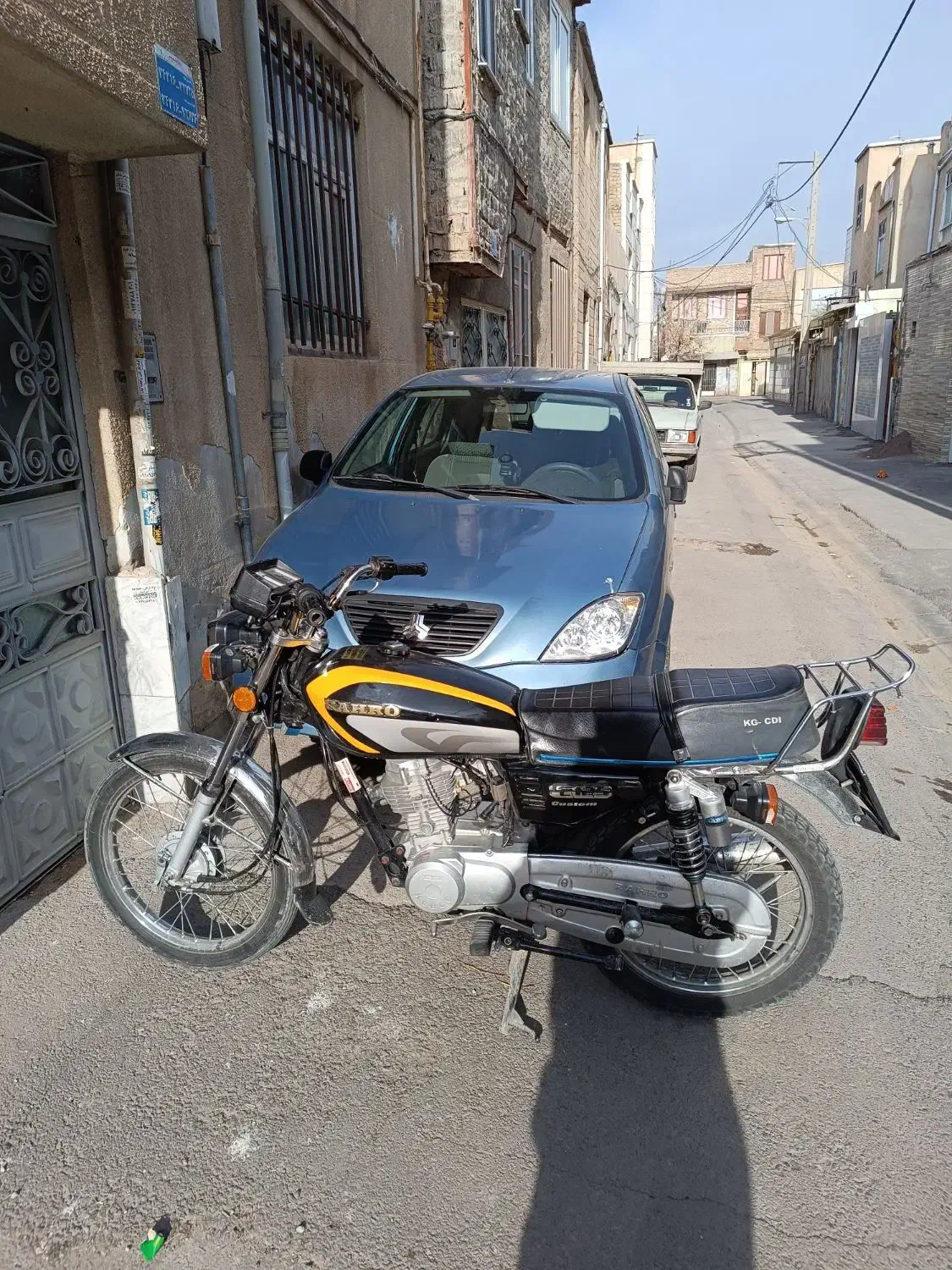 هندا 125 رهرو مزایده مدل ۴۰۲|موتورسیکلت|الوند, |دیوار