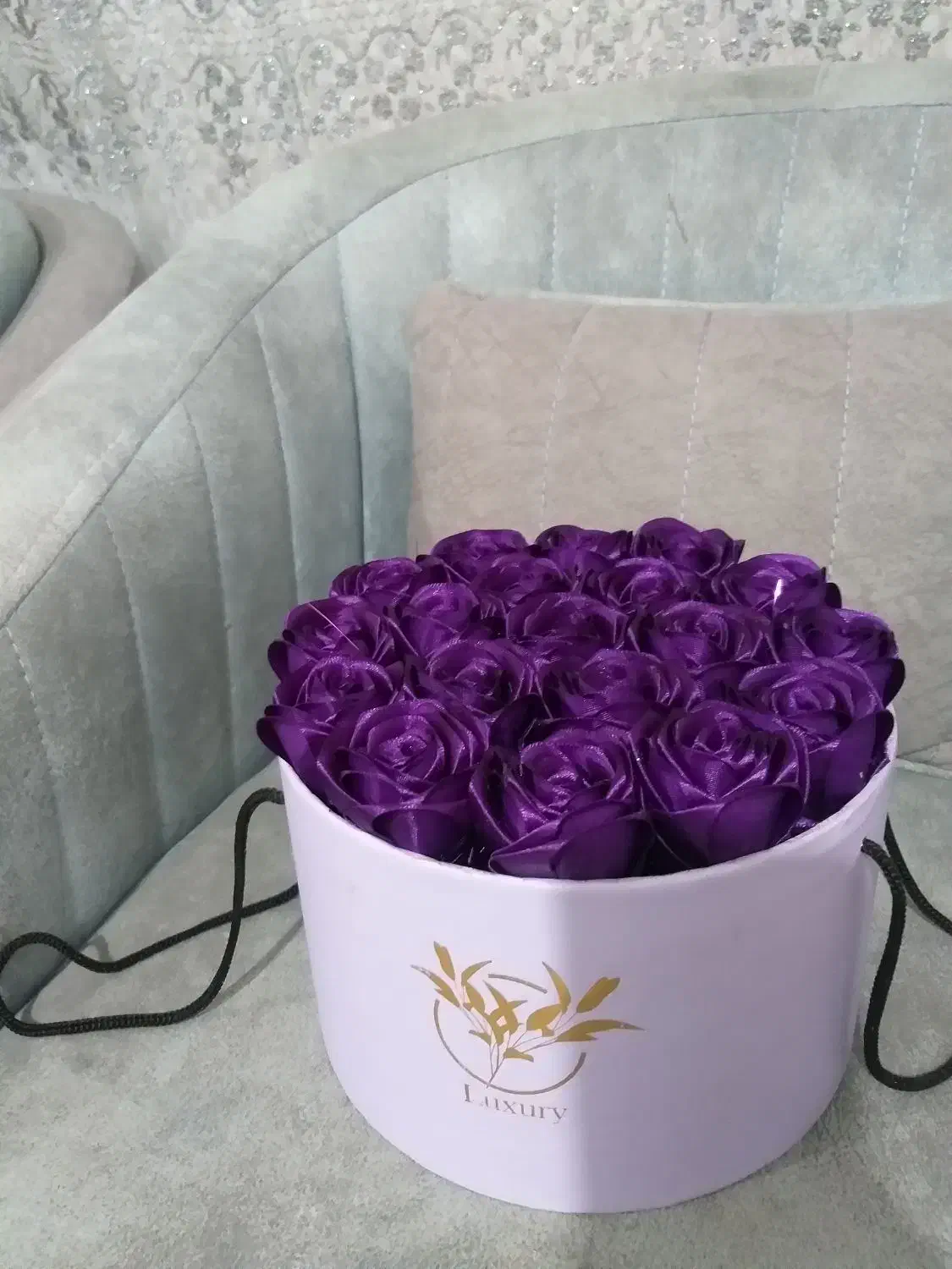 گل های روبانی|گل مصنوعی|کرمان, |دیوار