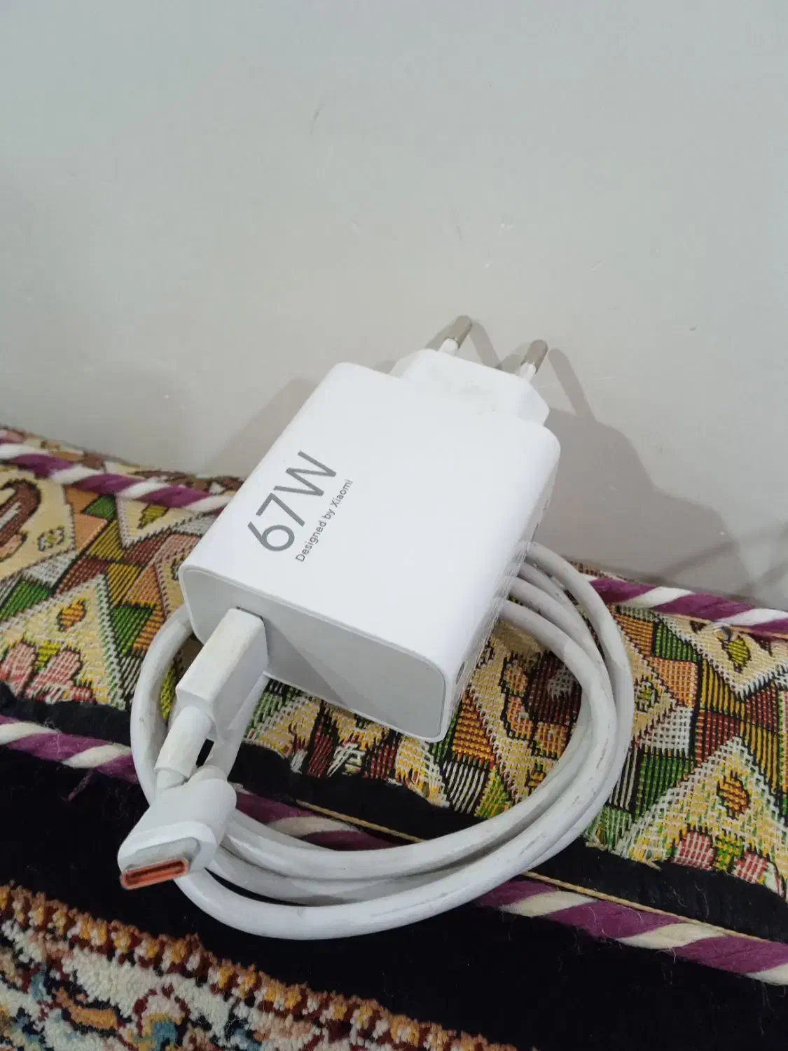 کله شارژر و کابل اصلی ۶۷ وات|لوازم جانبی موبایل و تبلت|مریوان, |دیوار