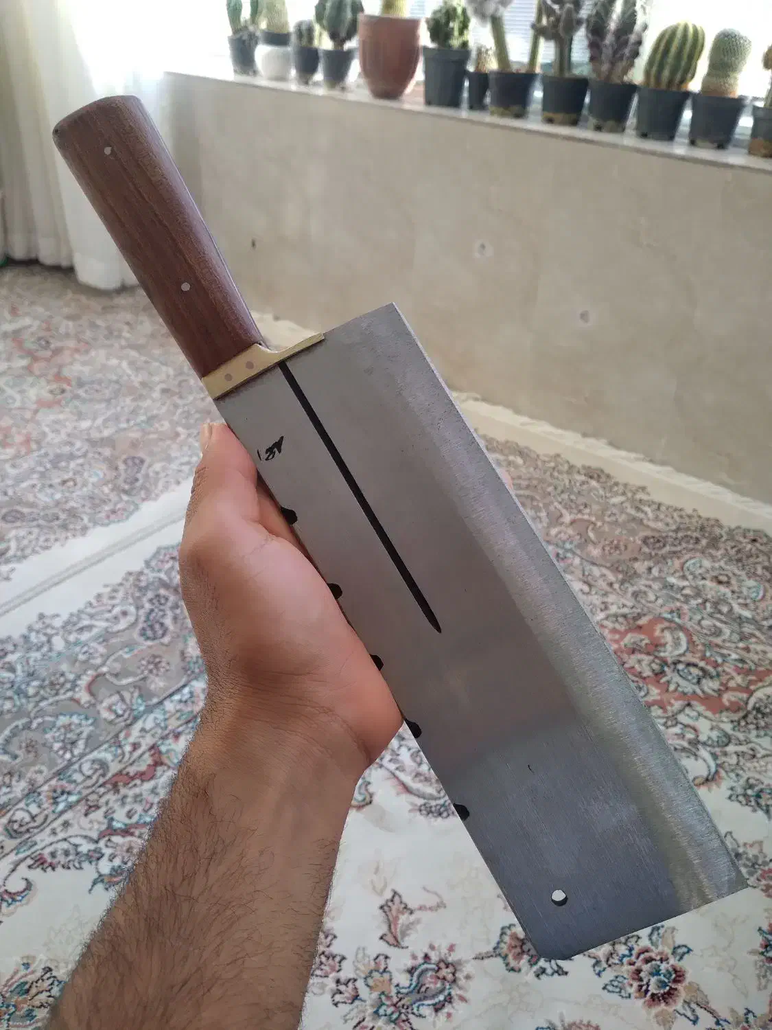 ساطور به شرط اهن بر|ظروف پخت‌وپز|خمین, |دیوار