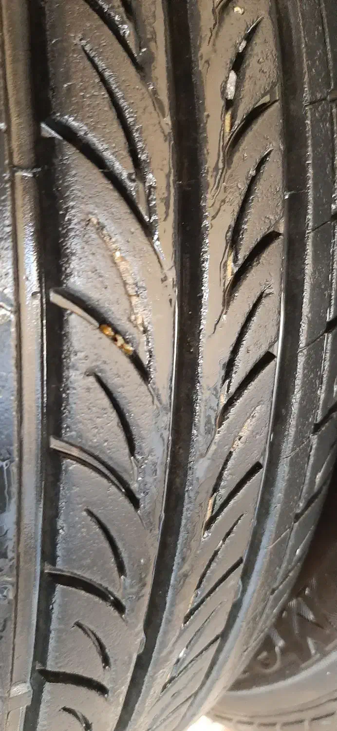 4 حلقه لاستیک کار کرده سایز ۱۵|قطعات یدکی و لوازم جانبی|لنجان, |دیوار