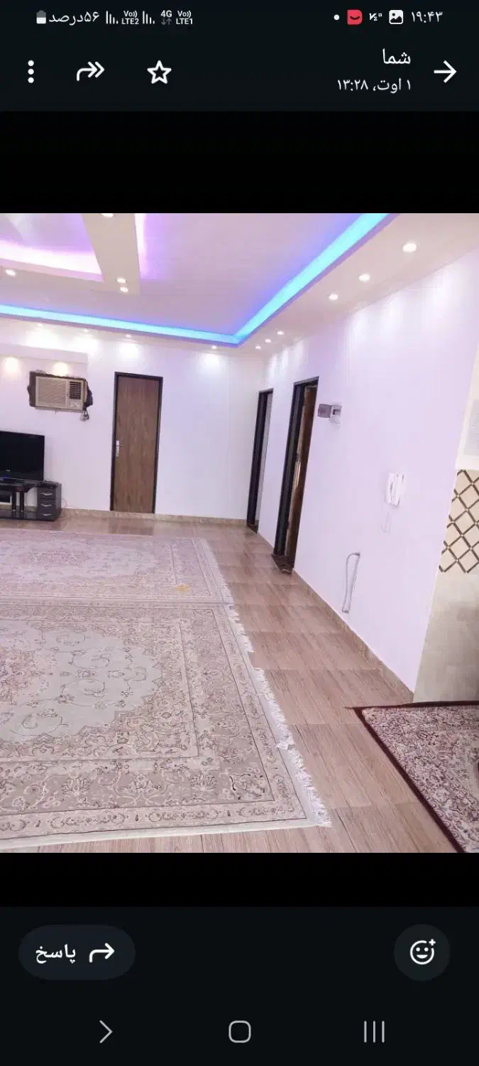 اجاره سویت دوخواب تمیز با دو پارکینگ|اجارهٔ کوتاهمدت آپارتمان و سوئیت|رشت, شهرک صبا|دیوار