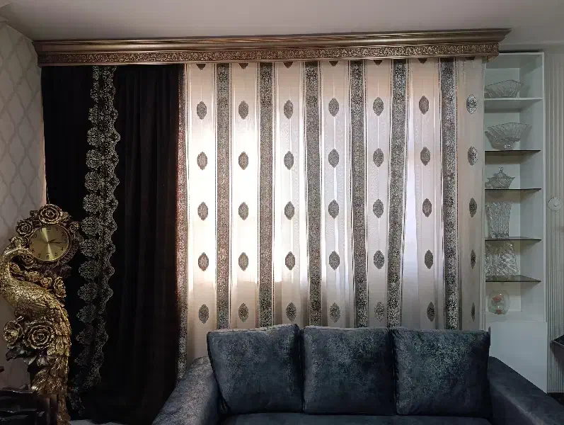 پرده پذیرایی|پرده، رانر، رومیزی|مشهد, امیریه|دیوار