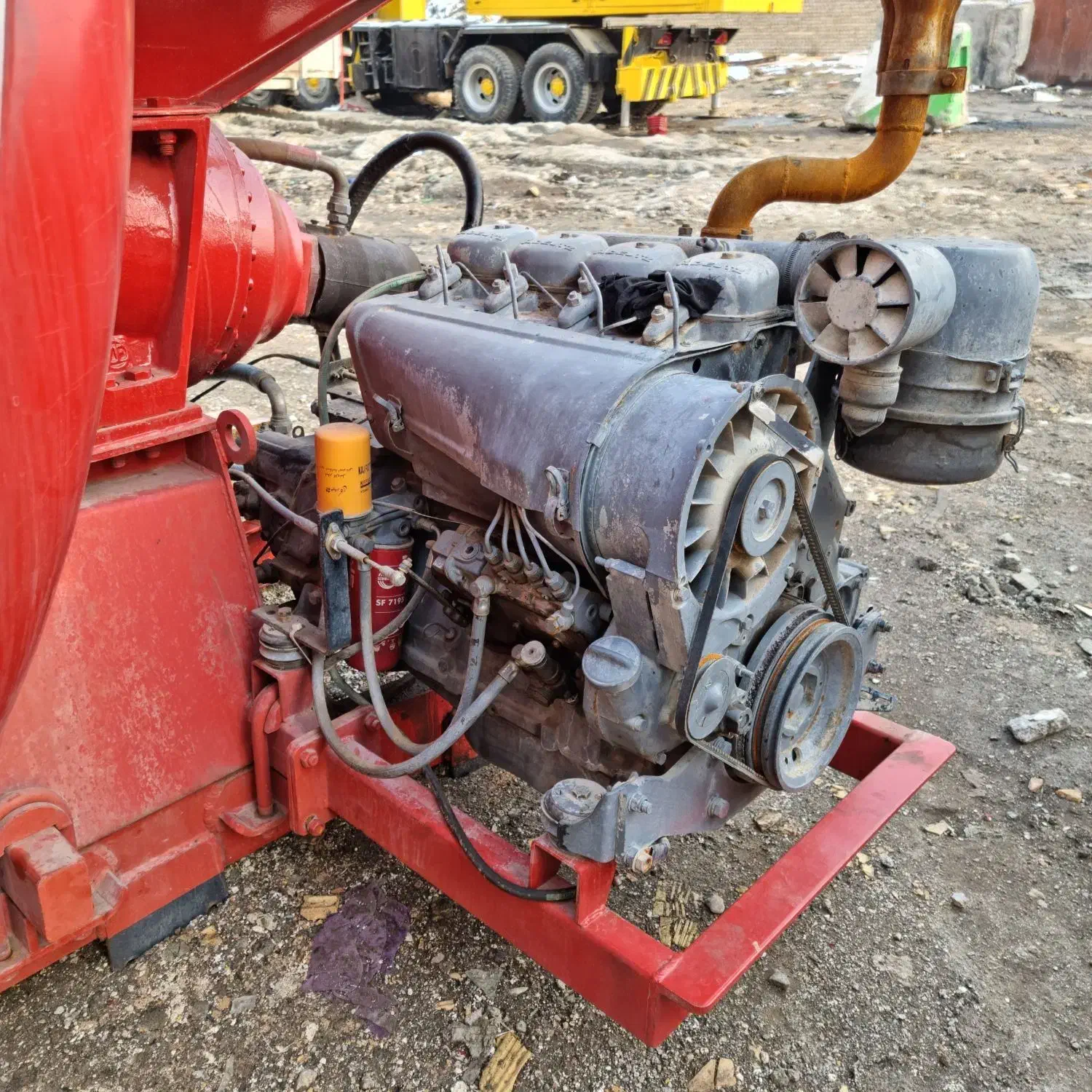 دیگ میکسر بتن ۹/۵ متری|ماشین‌آلات صنعتی|مشهد, مهدی آباد (بلوار توس)|دیوار