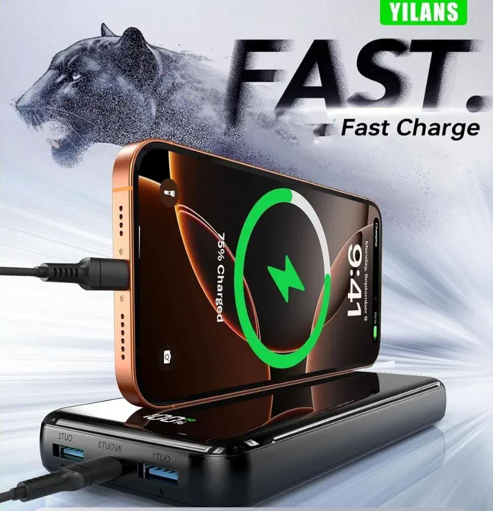 پاوربانک اورجینال 20000 yosonda فست شارژ 65w|لوازم جانبی موبایل و تبلت|تهران, اسکندری|دیوار