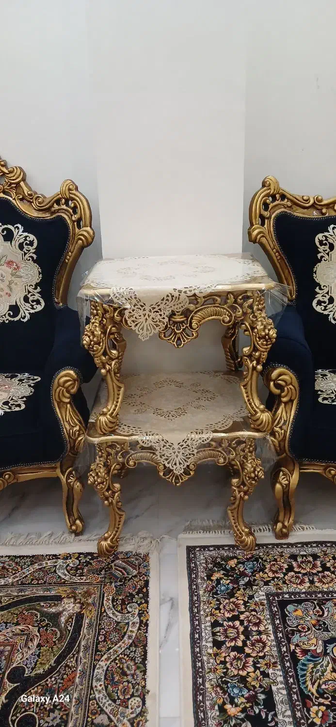 مبل هفت نفره سلطنتی|مبلمان خانگی و میز عسلی|تبریز, |دیوار