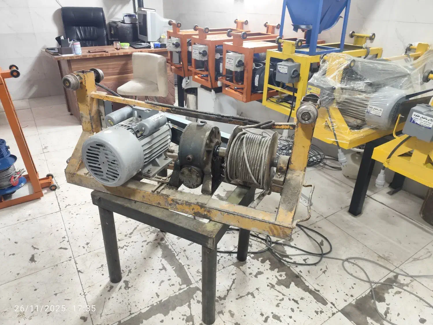 اجاره بالابر ساختمانی مخصوص چاه و...|خدمات پیشه و مهارت|کرج, کیانمهر|دیوار