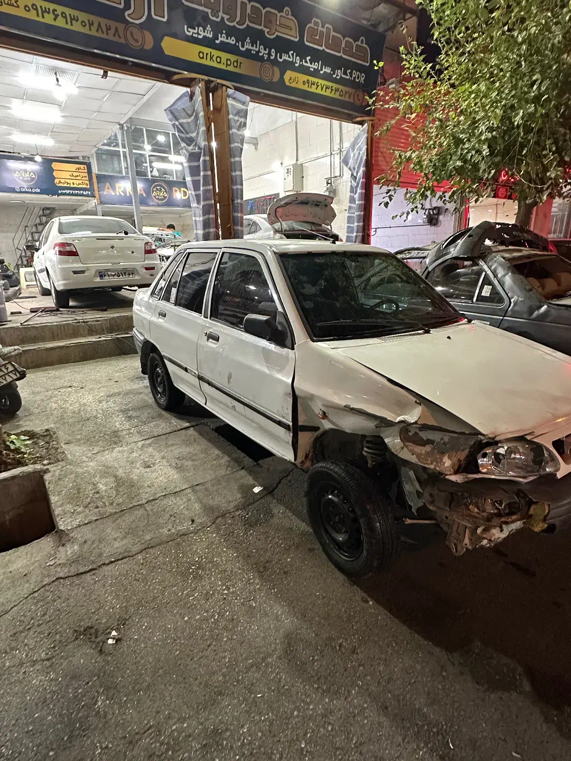 پراید صبا دوگانه سوز دستی تصادفی مدل ۸۸|خودرو سواری و وانت|شیراز, ریشمک|دیوار