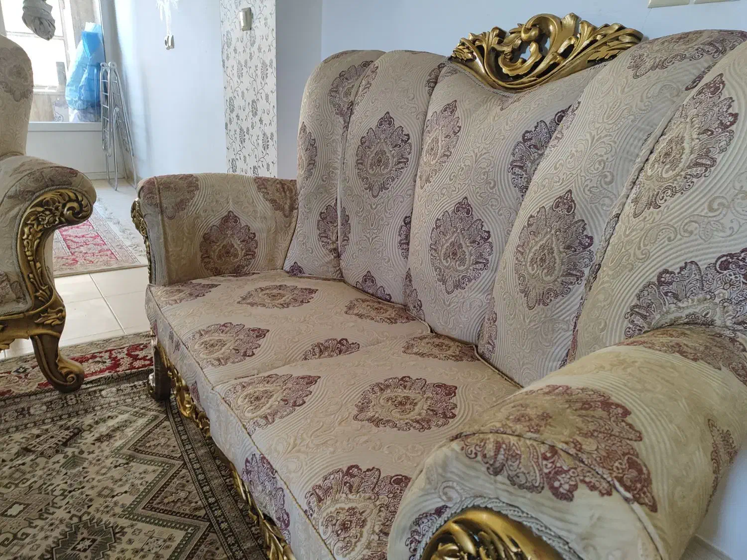 مبل نیمه استیل|مبلمان خانگی و میز عسلی|خمینیشهر, |دیوار