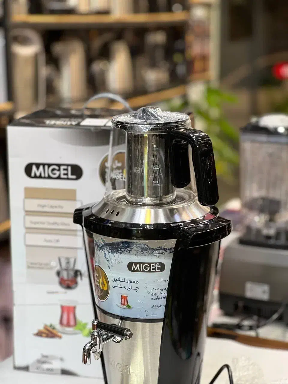 سماور برقی 302 میگل چایساز سماوربرقی چای ساز ضمانت|سماور، چای‌ساز، قهوه‌ساز|مشهد, آزادشهر|دیوار