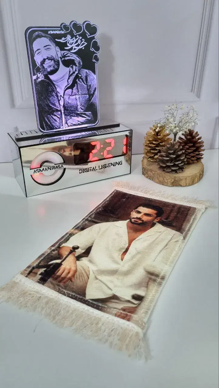 نور و روشنایی|چراغ خواب و آباژور|نقده, |دیوار