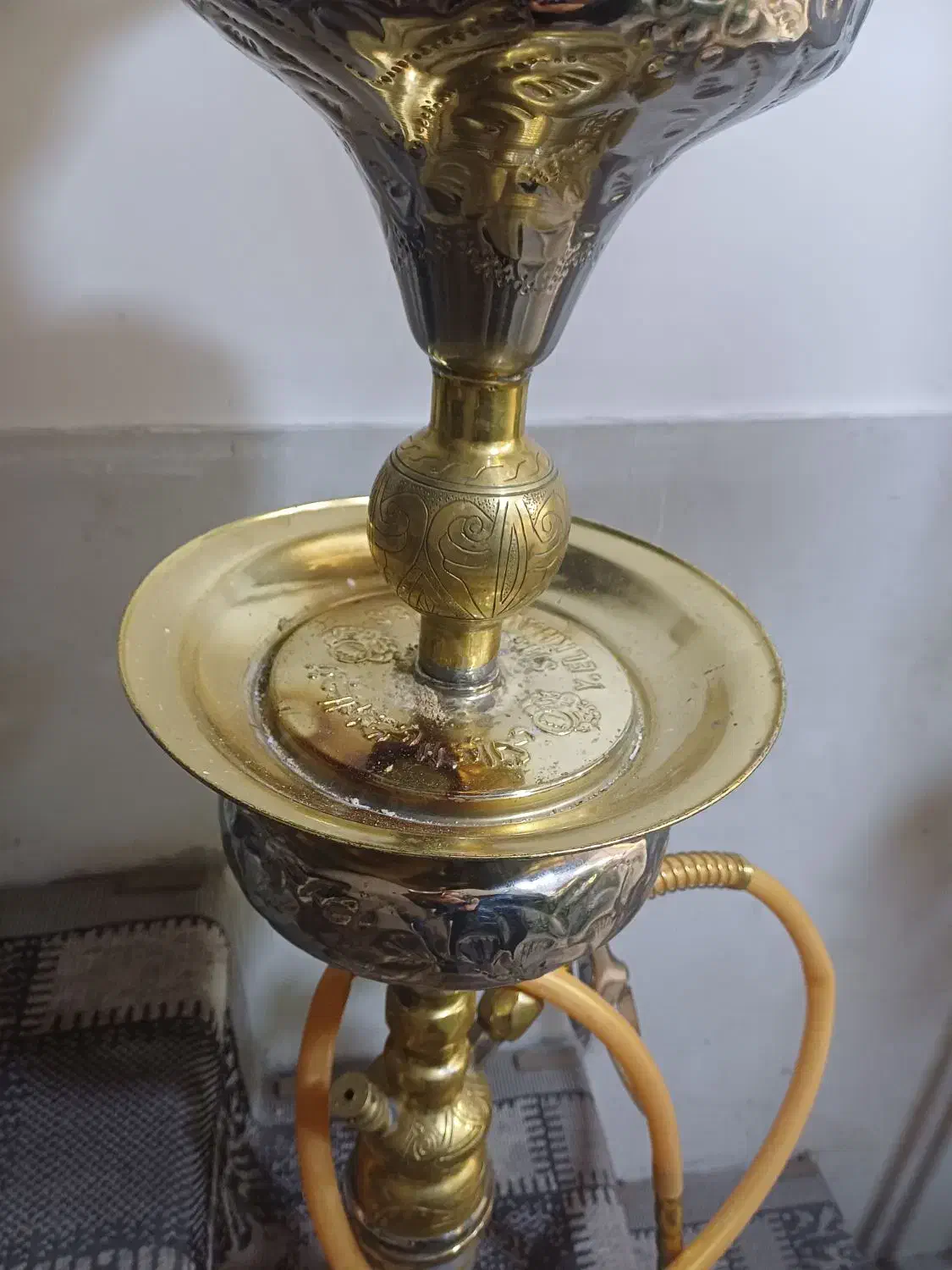 قلیان عتیقه قدیمی|کلکسیون اشیاء عتیقه|قم, زنبیل آباد|دیوار