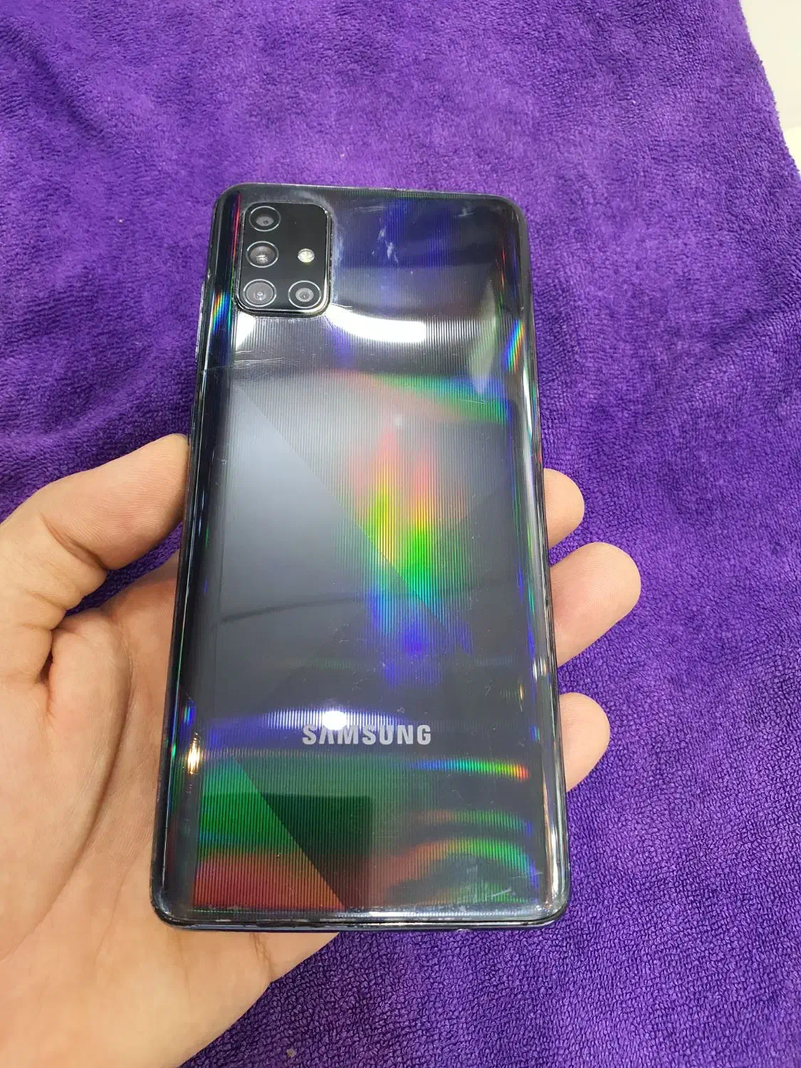 a71 سامسونگ با حافظه ۱۲۸ گیگ|موبایل|قم, کیوانفر|دیوار