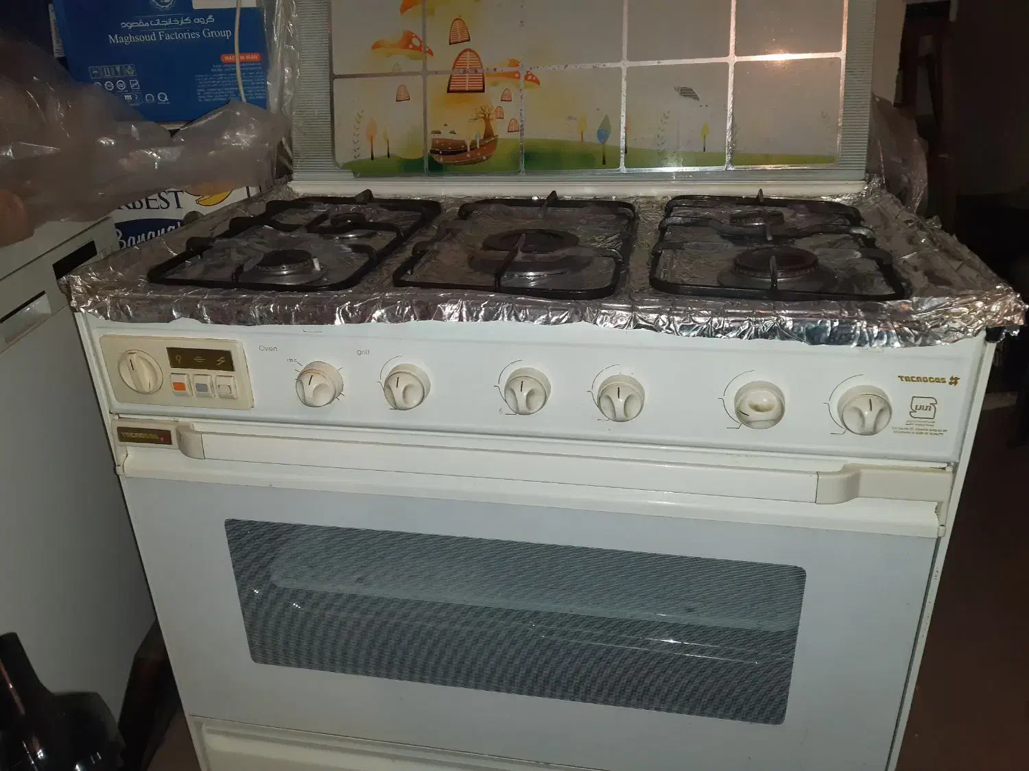 گاز تکنو در حد بسیار سالم|اجاق گاز و لوازم برقی پخت‌وپز|فردیس, شهرک ۱۱۰|دیوار