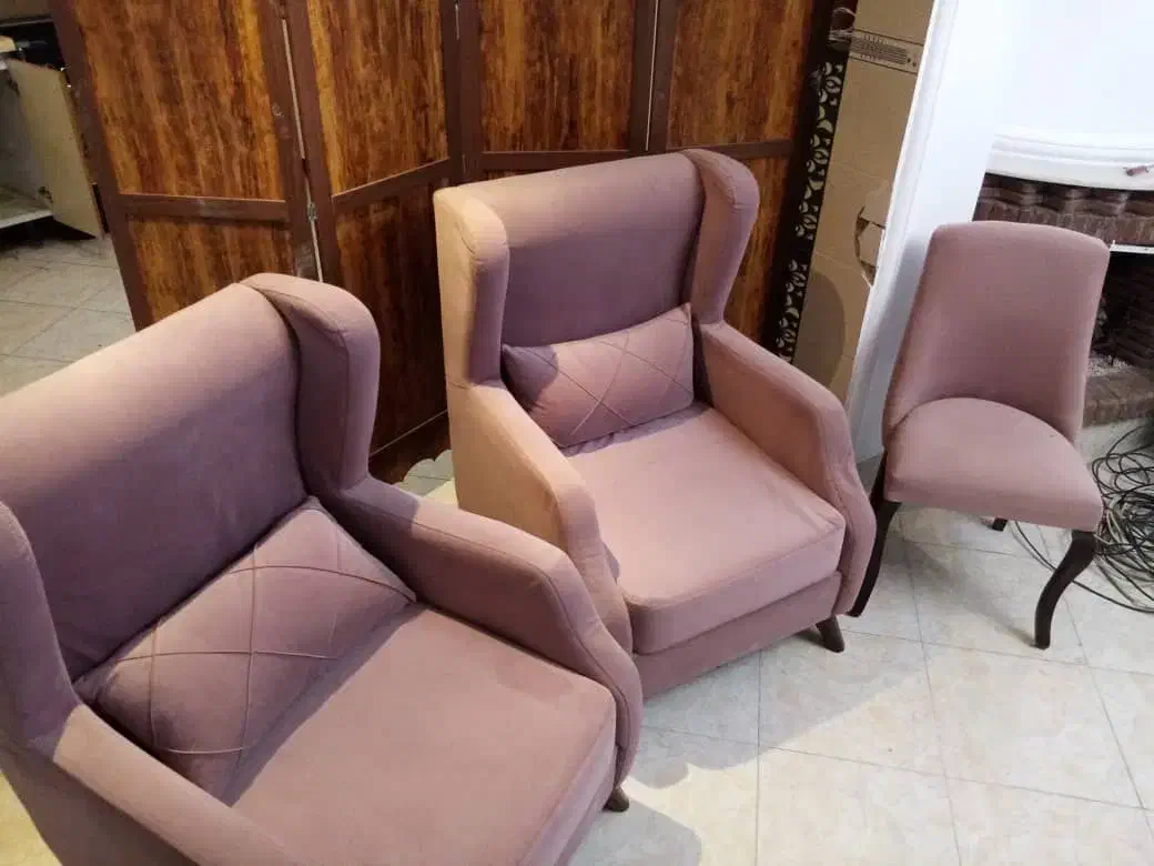 مبل ۳ عدد نیم ست|مبلمان خانگی و میز عسلی|لاهیجان, رجایی|دیوار