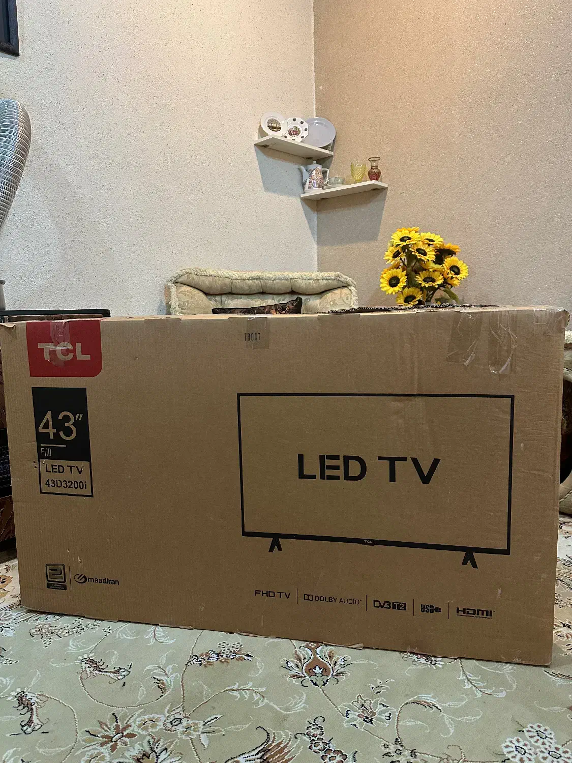 TCL LED 43 Full HD|تلویزیون و پروژکتور|گرگان, |دیوار