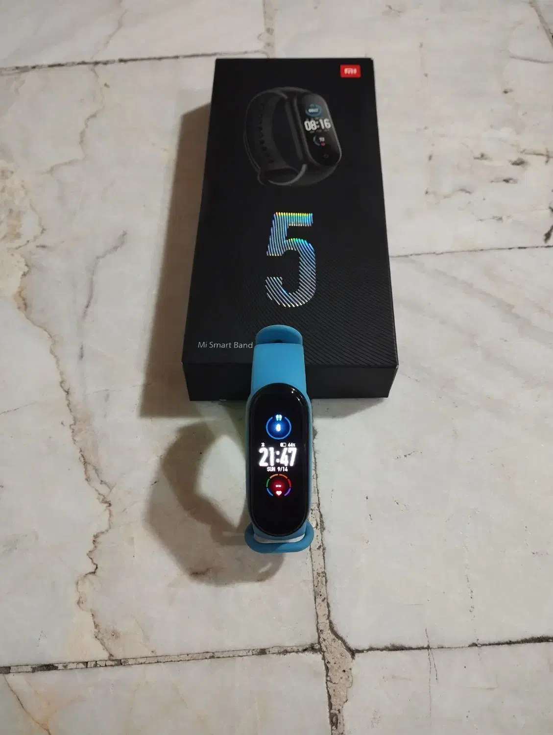 mi band 5|ساعت|قم, نیروگاه|دیوار
